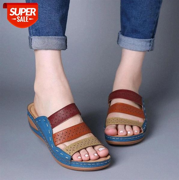 summer women slippers 2020 rome retro casual shoes thick bottom wedge open toe sandals beach slip on slides female #u14k, Black
summer women slippers 2020 rome retro casual shoes thick bottom wedge open toe sandals beach slip on slides female #u14k, Black