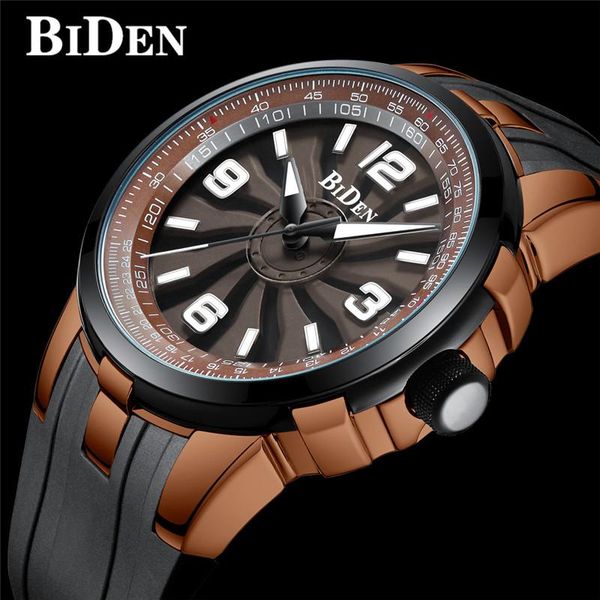 wristwatches biden fashion watch men casual military sport men's quartz analog wristwatch rubber strap relogio masculino, Slivery;brown
wristwatches biden fashion watch men casual military sport men's quartz analog wristwatch rubber strap relogio masculino, Slivery;brown