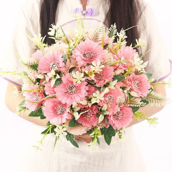 heads gerbera bouquet home decoration artificial flower decor scene layout agra sun wedding bouquets 32 cm decorative flowers & wreaths
heads gerbera bouquet home decoration artificial flower decor scene layout agra sun wedding bouquets 32 cm decorative flowers & wreaths