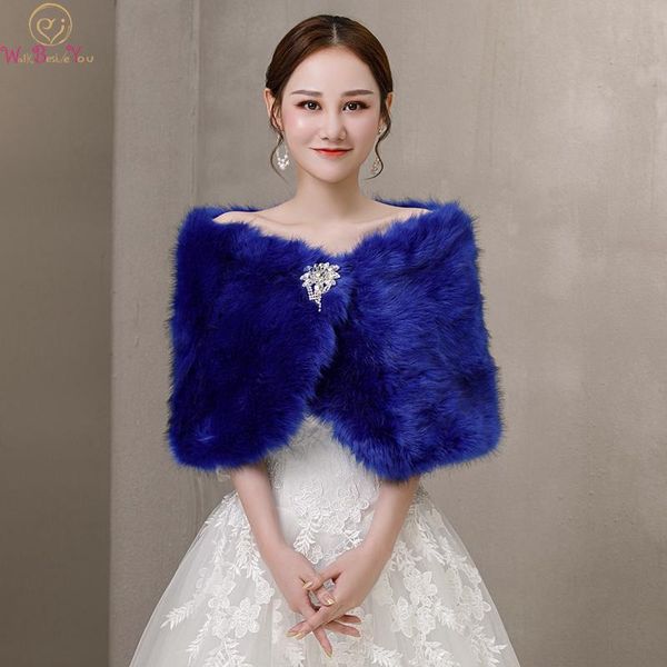 wraps & jackets 100% real pictures blue party evening jacket with crystal wrap faux fur wedding cape winter women bolero shawl stock, White
wraps & jackets 100% real pictures blue party evening jacket with crystal wrap faux fur wedding cape winter women bolero shawl stock, White
