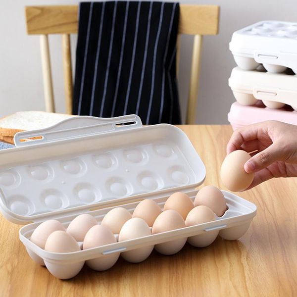 storage bottles & jars kitchen supplies 12grid transparent egg refrigerator box portable outdoor anti-collision plastic food container
storage bottles & jars kitchen supplies 12grid transparent egg refrigerator box portable outdoor anti-collision plastic food container