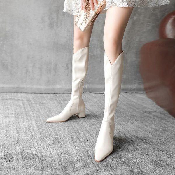 boots thin knight women 2021 fall/winter high tube pointed toe thick heel western cowboy, Black
boots thin knight women 2021 fall/winter high tube pointed toe thick heel western cowboy, Black