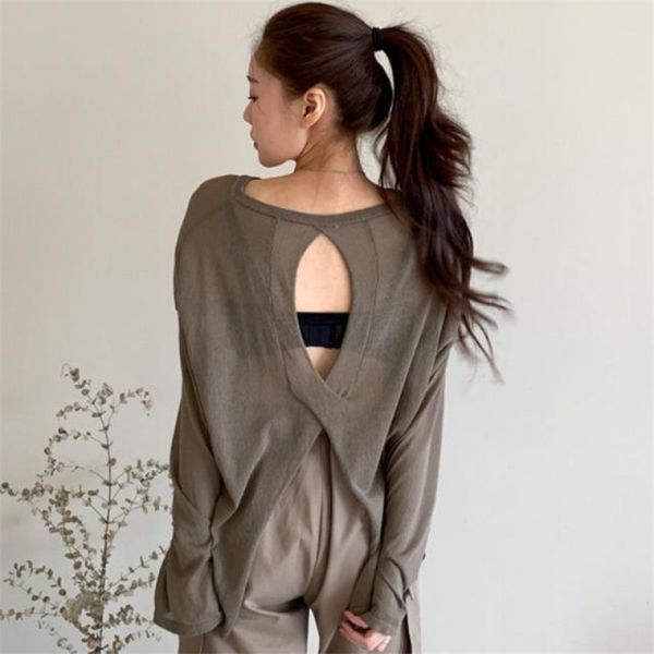 fashion women's knitted sweater irregular split large size loose perspective back hollow t-shirt 210520, White
fashion women's knitted sweater irregular split large size loose perspective back hollow t-shirt 210520, White