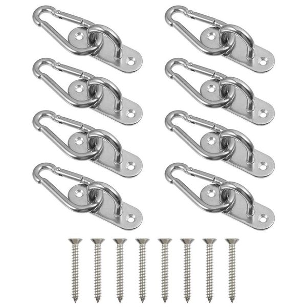 hooks & rails 1 set stainless steel u-shape quick-hanging buckles with screws (silver)
hooks & rails 1 set stainless steel u-shape quick-hanging buckles with screws (silver)