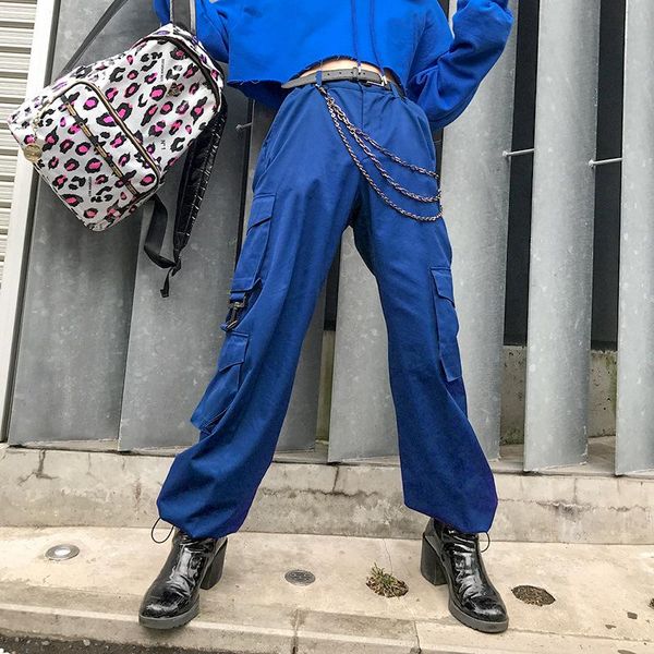 streetwear cargo pants women's high waist loose three-dimensional pockets woven ankle banded hip hop joggers women & capris, Black;white
streetwear cargo pants women's high waist loose three-dimensional pockets woven ankle banded hip hop joggers women & capris, Black;white