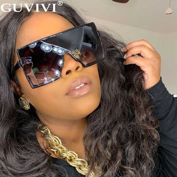 luxury designer sunglasses oversized square women 2021 fashion gradient men glasses brand ladies uv400 eeyewear, White;black
luxury designer sunglasses oversized square women 2021 fashion gradient men glasses brand ladies uv400 eeyewear, White;black