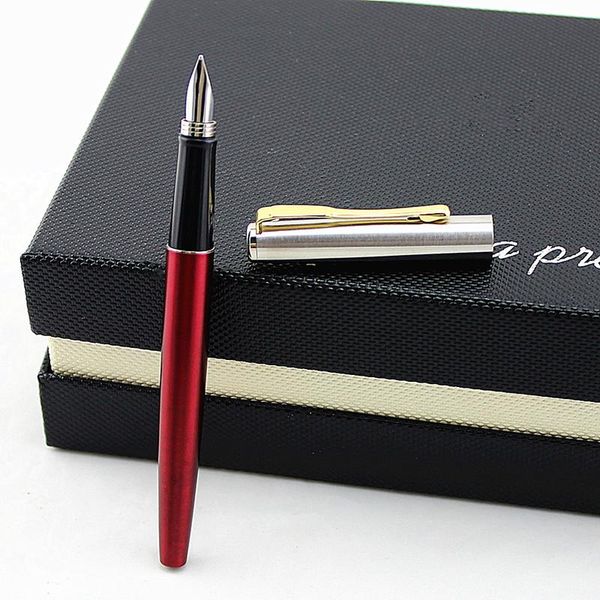 student elegant metal fountain pen with gift box 0.38mm 3 colors for office school supplies stationery luxury fine ink pens
student elegant metal fountain pen with gift box 0.38mm 3 colors for office school supplies stationery luxury fine ink pens