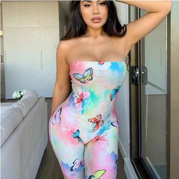 womens jumpsuit 2021 butterfly print wrap chest sleeveless long bodysuit elegant beach party club playsuit overalls romper women's jump, Black;white
womens jumpsuit 2021 butterfly print wrap chest sleeveless long bodysuit elegant beach party club playsuit overalls romper women's jump, Black;white