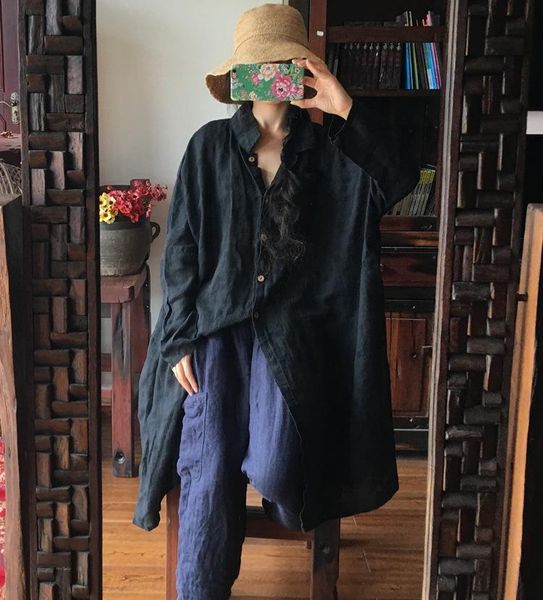 women's blouses & shirts women linen long shirt blouse bat sleeve ladies flax vintage plus size oversized female retro big, White
women's blouses & shirts women linen long shirt blouse bat sleeve ladies flax vintage plus size oversized female retro big, White