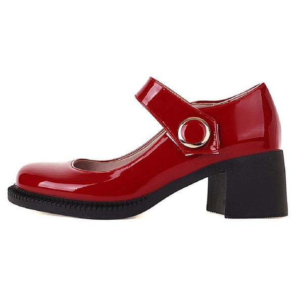 dress shoes classic block heels lolita women straps mary janes girls fashion red white pumps party office ladies, Black
dress shoes classic block heels lolita women straps mary janes girls fashion red white pumps party office ladies, Black
