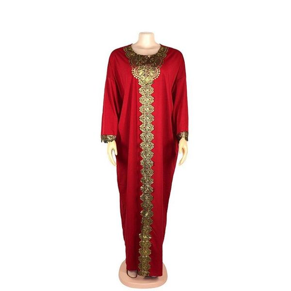 ethnic clothing elegant embroidery o-neck muslim dress dubai abaya for women caftan marocain kaftan islam robe eid mubarak ramadan, Red
ethnic clothing elegant embroidery o-neck muslim dress dubai abaya for women caftan marocain kaftan islam robe eid mubarak ramadan, Red