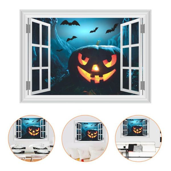 window stickers three-dimensional scary bat pumpkin head sticker wall decal party supplies (assorted color)
window stickers three-dimensional scary bat pumpkin head sticker wall decal party supplies (assorted color)