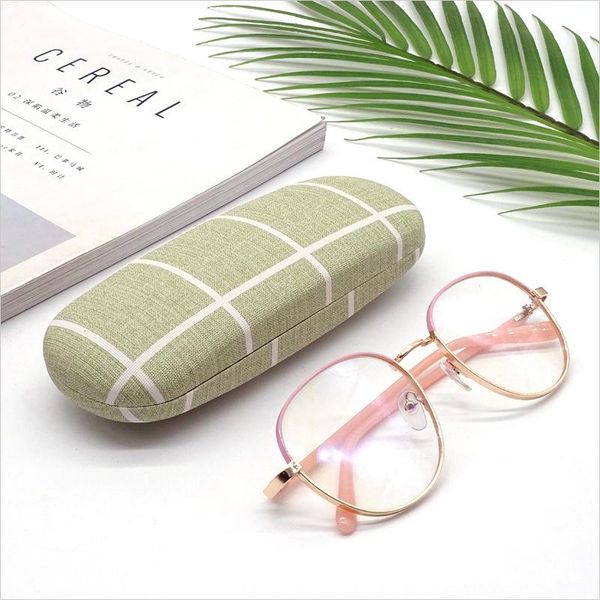 other fashion accessories boys and girls ins portable unusual way creative personality myopic glasses case simple checked student eyeglasses, Silver
other fashion accessories boys and girls ins portable unusual way creative personality myopic glasses case simple checked student eyeglasses, Silver