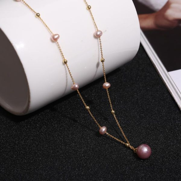 chains 14k gold starry freshwater pearl necklace female ins style simple design chain fashion clavicle wholesale, Silver
chains 14k gold starry freshwater pearl necklace female ins style simple design chain fashion clavicle wholesale, Silver