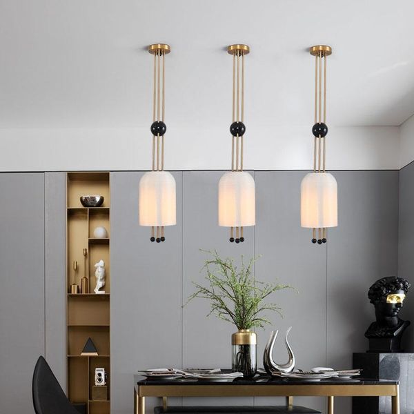 pendant lamps postmodern minimalist glass single-head multi-head dining room chandelier creative bedroom study bedside
pendant lamps postmodern minimalist glass single-head multi-head dining room chandelier creative bedroom study bedside