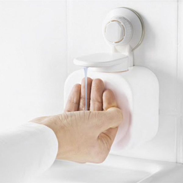 liquid soap dispenser wall mounted holder waterproof suction cup box
liquid soap dispenser wall mounted holder waterproof suction cup box
