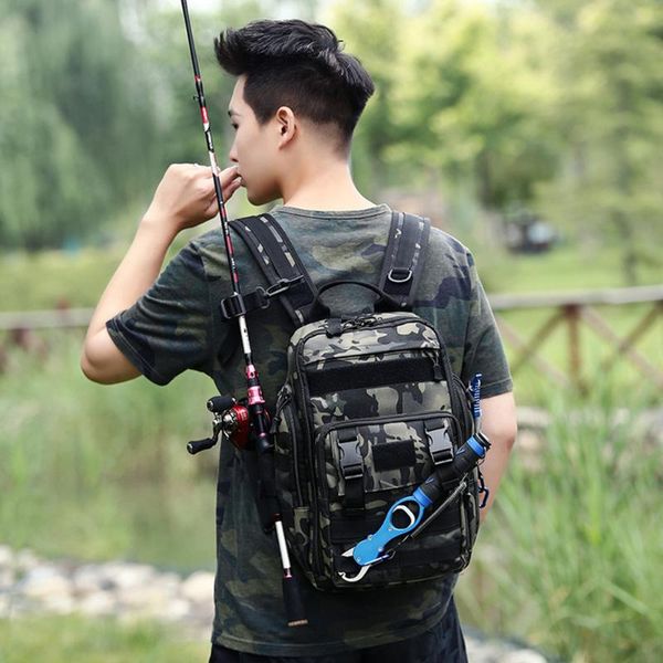 fishing accessories tackle bag backpack tactical waterproof multifunctional single shoulder military pack chest for x178g
fishing accessories tackle bag backpack tactical waterproof multifunctional single shoulder military pack chest for x178g