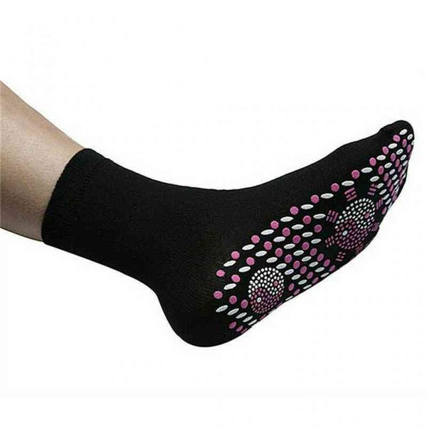 men's women's self heating massage socks, winter magnetic therapy comfort warm socks., Black;white
men's women's self heating massage socks, winter magnetic therapy comfort warm socks., Black;white