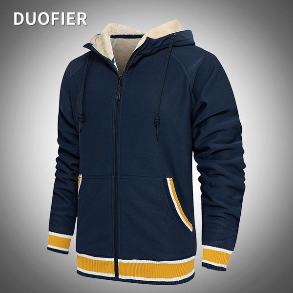 men's hoodies & sweatshirts men 2021 brand winter autumn thick warm plus velvet zipper coat for mens sportswear tracksuit male solid j, Black 
men's hoodies & sweatshirts men 2021 brand winter autumn thick warm plus velvet zipper coat for mens sportswear tracksuit male solid j, Black