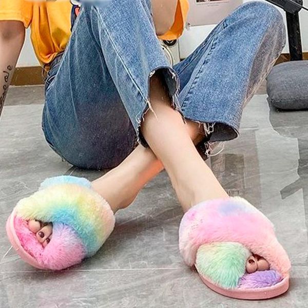 slippers autumn woman slipper plush colorful cross ladies home cotton shoes slip on flat open toe comfortable female warm non-slip, Black
slippers autumn woman slipper plush colorful cross ladies home cotton shoes slip on flat open toe comfortable female warm non-slip, Black