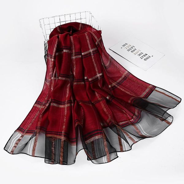 scarves 2021 korean version of wild gold silk plaid wool scarf fashion and blended patchwork four seasons, Blue;gray
scarves 2021 korean version of wild gold silk plaid wool scarf fashion and blended patchwork four seasons, Blue;gray