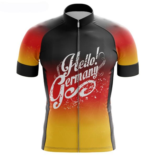 racing jackets male's triathlon cycling jersey 2021 national flag bicycle clothing for germany short sleeve, Black;red
racing jackets male's triathlon cycling jersey 2021 national flag bicycle clothing for germany short sleeve, Black;red
