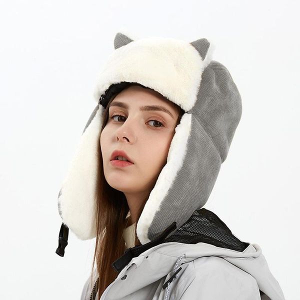 warm hat portable waterproof cap earmuffs chenille fabric plush for woman 3 color winter outdoor cycling caps & masks, Black
warm hat portable waterproof cap earmuffs chenille fabric plush for woman 3 color winter outdoor cycling caps & masks, Black