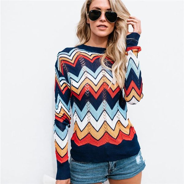 women's sweaters fashion clothing casual commuter sweater simple round neck pullover striped trendy lady rainbow, White;black
women's sweaters fashion clothing casual commuter sweater simple round neck pullover striped trendy lady rainbow, White;black