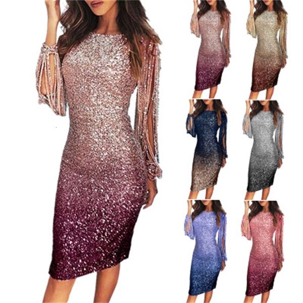 dress dress elegant women ed in evening party gradient sequins sleeve long bodycon ladies clubwear, Black;gray
dress dress elegant women ed in evening party gradient sequins sleeve long bodycon ladies clubwear, Black;gray