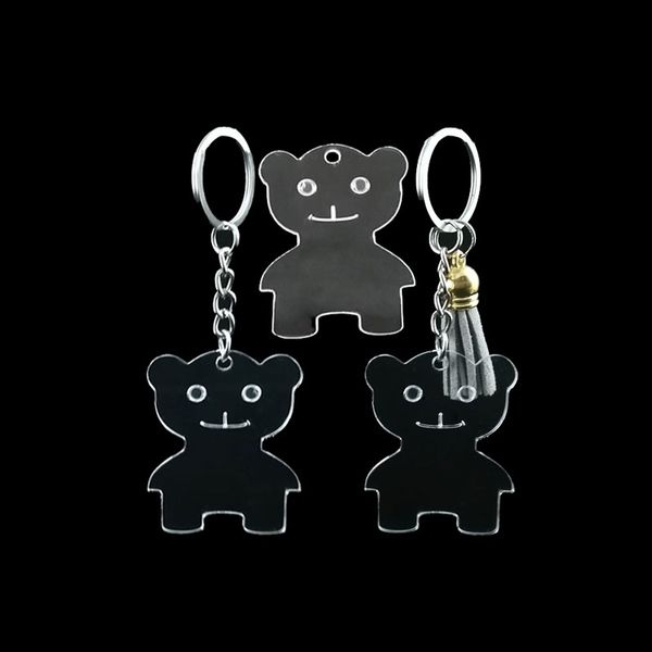 10pcs clear acrylic crystal cute animals shape keychain pendant bear mouse head key chain ring earrings necklace ornaments, Silver
10pcs clear acrylic crystal cute animals shape keychain pendant bear mouse head key chain ring earrings necklace ornaments, Silver