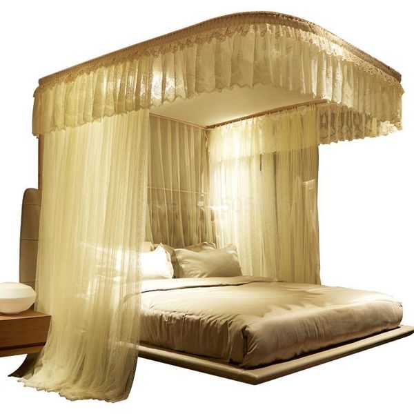 mosquito net guide princess wind encryption thick u-track 1.8m bed household stainless steel bracket
mosquito net guide princess wind encryption thick u-track 1.8m bed household stainless steel bracket