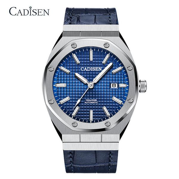 wristwatches cadisen men's watches mechanical automatic watch men 100m waterproof stainless steel wristwatch mens nh35a for clocks, Slivery;brown
wristwatches cadisen men's watches mechanical automatic watch men 100m waterproof stainless steel wristwatch mens nh35a for clocks, Slivery;brown