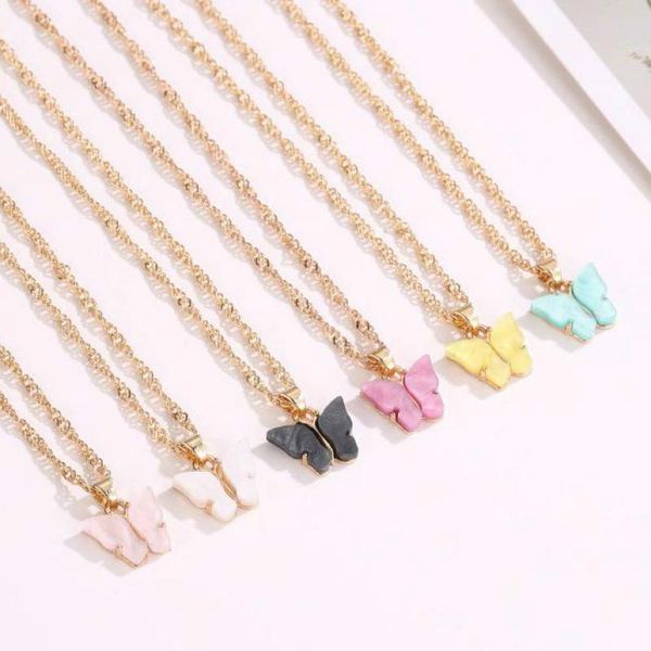 korean sweet butterfly pendant necklace for women gold color chain necklaces & pendants jewelry wild charms choker neckalce, Silver
korean sweet butterfly pendant necklace for women gold color chain necklaces & pendants jewelry wild charms choker neckalce, Silver