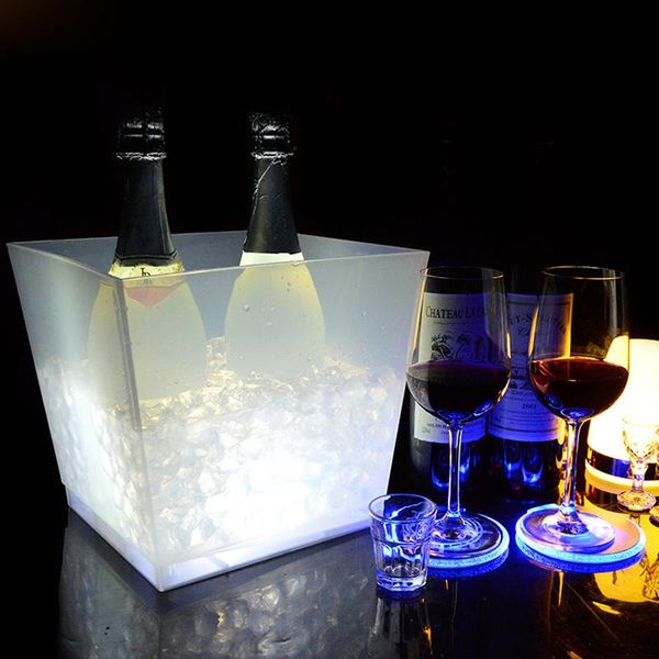 ice buckets and coolers led bucket champagne beer wine cooler color changing glowing holder 3* batteries/25*22.5cm
ice buckets and coolers led bucket champagne beer wine cooler color changing glowing holder 3* batteries/25*22.5cm
