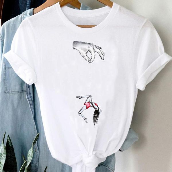 women's t-shirt t-shirts women funny trend girl spring summer cute 90s fashion clothes graphic tshirt lady print female tee, White
women's t-shirt t-shirts women funny trend girl spring summer cute 90s fashion clothes graphic tshirt lady print female tee, White