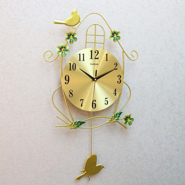 wall clocks modern minimalist living room decoration clock mute european-style quartz swing
wall clocks modern minimalist living room decoration clock mute european-style quartz swing