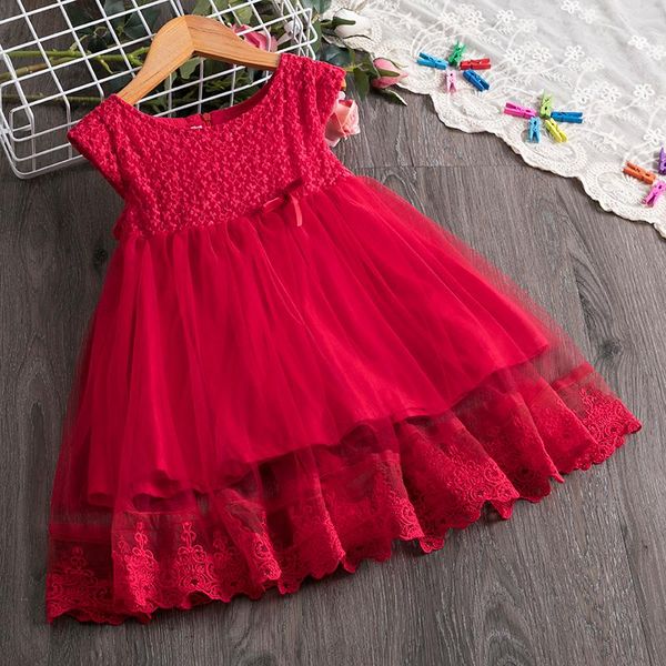 kids princess dress for girls short sleeve summer dresses lace embroidery party tutu vestidos children sweet bowknot clothes girl's, Red;yellow
kids princess dress for girls short sleeve summer dresses lace embroidery party tutu vestidos children sweet bowknot clothes girl's, Red;yellow