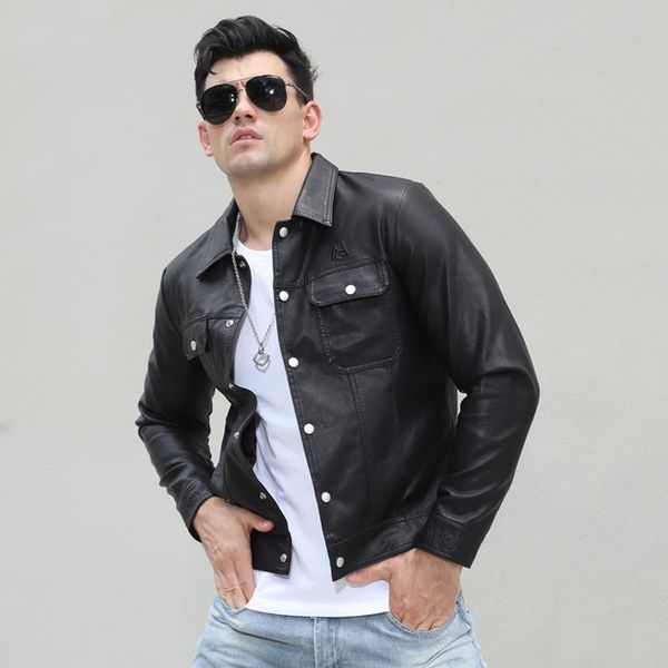 men's jackets seacity 2021 winter trend personalized handsome pilot motorcycle suit slim fit big fat pu leather jacket m-4xl, Black;brown
men's jackets seacity 2021 winter trend personalized handsome pilot motorcycle suit slim fit big fat pu leather jacket m-4xl, Black;brown