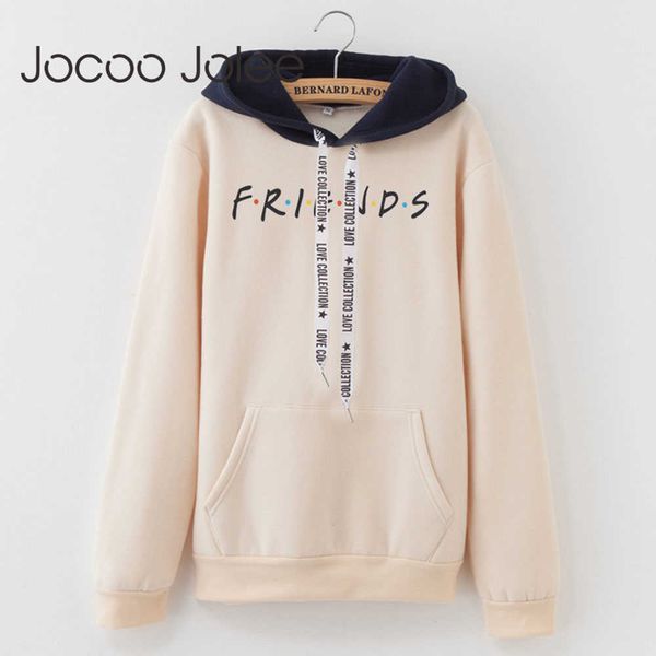 jocoo jolee autumn letter print harajuku loose hoodies crew neck sweatshirts casual hit color hooded hoodies outwear 210619, Black
jocoo jolee autumn letter print harajuku loose hoodies crew neck sweatshirts casual hit color hooded hoodies outwear 210619, Black