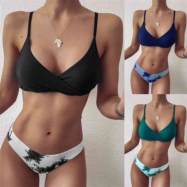 black swimwear women bikinis mujer woman swimsuit brazilian tie dye bikini set female bathing suit biquini beach wear 210619, White;black
black swimwear women bikinis mujer woman swimsuit brazilian tie dye bikini set female bathing suit biquini beach wear 210619, White;black