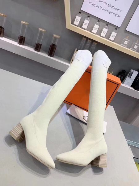 brand wholesale women's luxurys elastic block heel sock boot designer new comfortable&breathable wedding party office footwear casual s, Black
brand wholesale women's luxurys elastic block heel sock boot designer new comfortable&breathable wedding party office footwear casual s, Black
