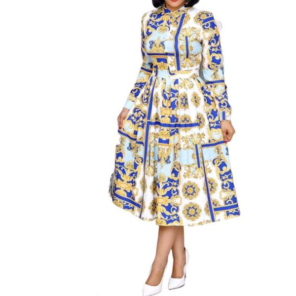 casual dresses patten print vintage women dress african style office ladies ol clothes plus size a line long sleeve midi autumn retro, Black;gray
casual dresses patten print vintage women dress african style office ladies ol clothes plus size a line long sleeve midi autumn retro, Black;gray