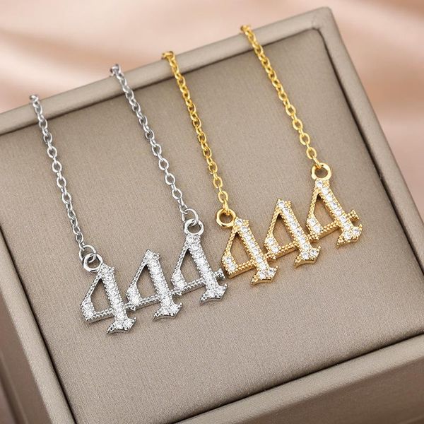 pendant necklaces zircon number 111-999 pendants boho jewelry stainless steel gold necklace angel friend birthday gifts 2021, Silver
pendant necklaces zircon number 111-999 pendants boho jewelry stainless steel gold necklace angel friend birthday gifts 2021, Silver