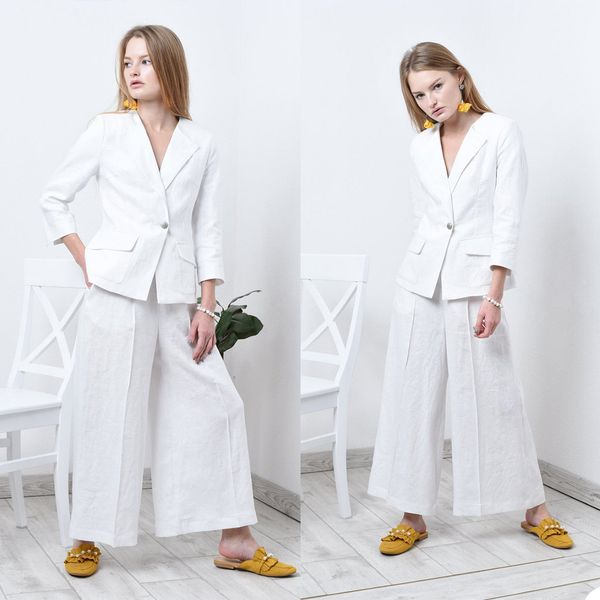 summer white linen girls wide pants suits women 2 pieces long sleeve evening party prom blazer tuxedos (jacket+pants), Black;red
summer white linen girls wide pants suits women 2 pieces long sleeve evening party prom blazer tuxedos (jacket+pants), Black;red