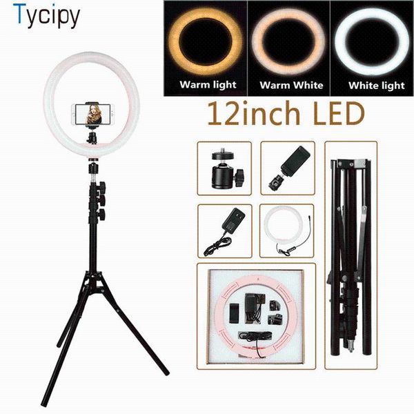 30cm selfie led ring light with 1.6m tripod stand for live streaming makeup youtube video 12 inch dimmable pography lighting flash heads
30cm selfie led ring light with 1.6m tripod stand for live streaming makeup youtube video 12 inch dimmable pography lighting flash heads