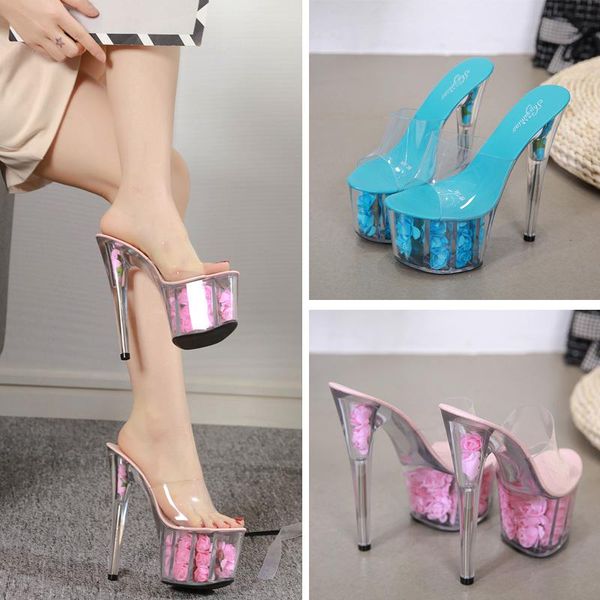 summer women's shoes super high heels 17cm stiletto platform sandals female transparent crystal slippers, Black
summer women's shoes super high heels 17cm stiletto platform sandals female transparent crystal slippers, Black