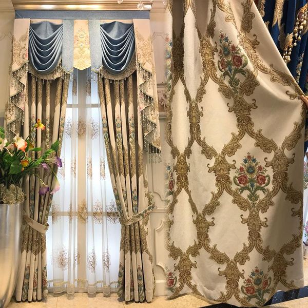 curtain & drapes european-style curtains for living room bedroom elegant yarn-dyed jacquard gold leather blackout customized products
curtain & drapes european-style curtains for living room bedroom elegant yarn-dyed jacquard gold leather blackout customized products