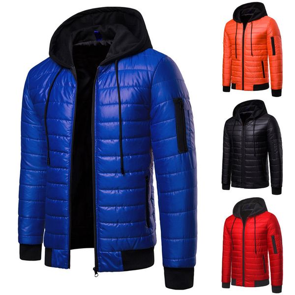 men's down & parkas european and american cotton-padded jacket thick fake two-piece hooded long-sleeved xz1815-my88 jz8d, Black
men's down & parkas european and american cotton-padded jacket thick fake two-piece hooded long-sleeved xz1815-my88 jz8d, Black