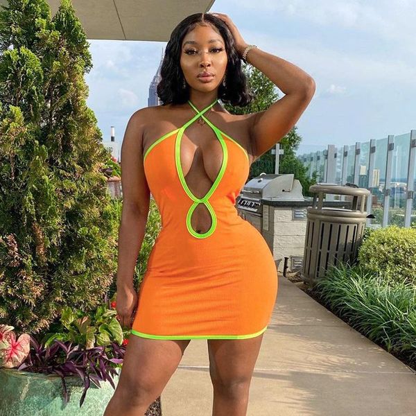 casual dresses front hollow out women dress summer party clubwear 2021 off shoulder backless halter lace-up mini pencil, Black;gray
casual dresses front hollow out women dress summer party clubwear 2021 off shoulder backless halter lace-up mini pencil, Black;gray