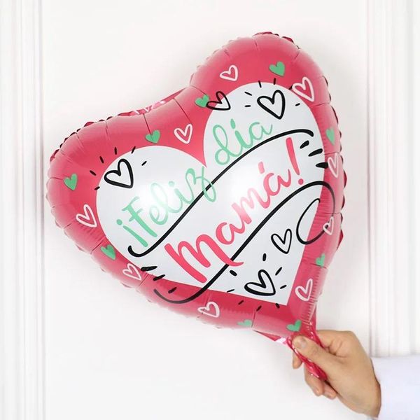 party decoration 1pcs 18inch heart balloons mother father mama papa days i love you aluminium foil helium globos wedding
party decoration 1pcs 18inch heart balloons mother father mama papa days i love you aluminium foil helium globos wedding